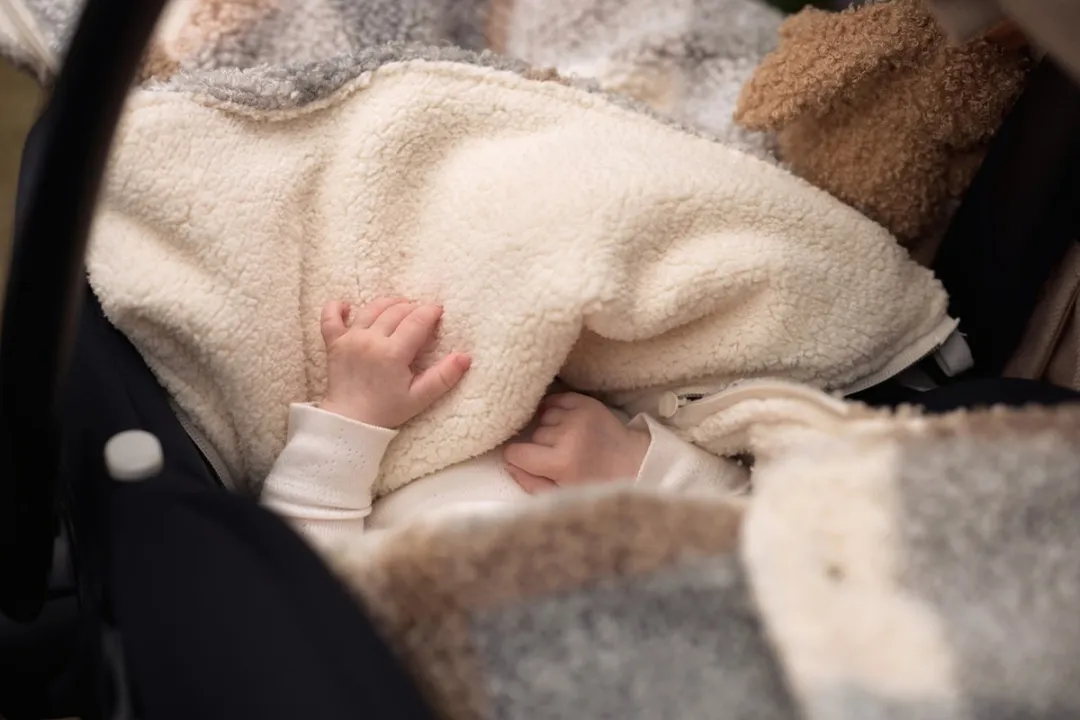 Jollein Baby Voetenzak Groep 0+ 3/5 punts - Check Boucle