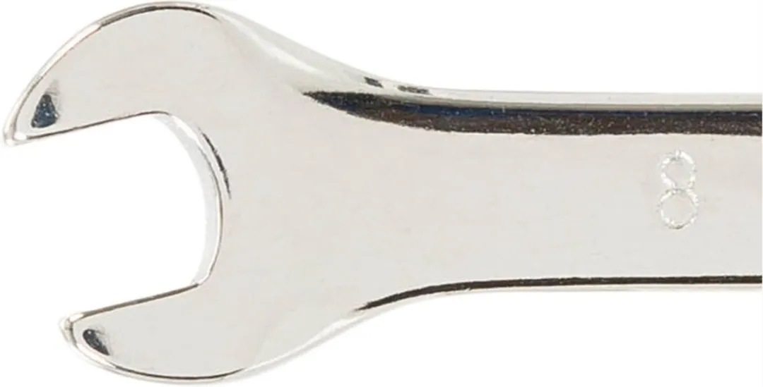Silverline Steekringsleutel 8mm - Geharde Staal - Chroom