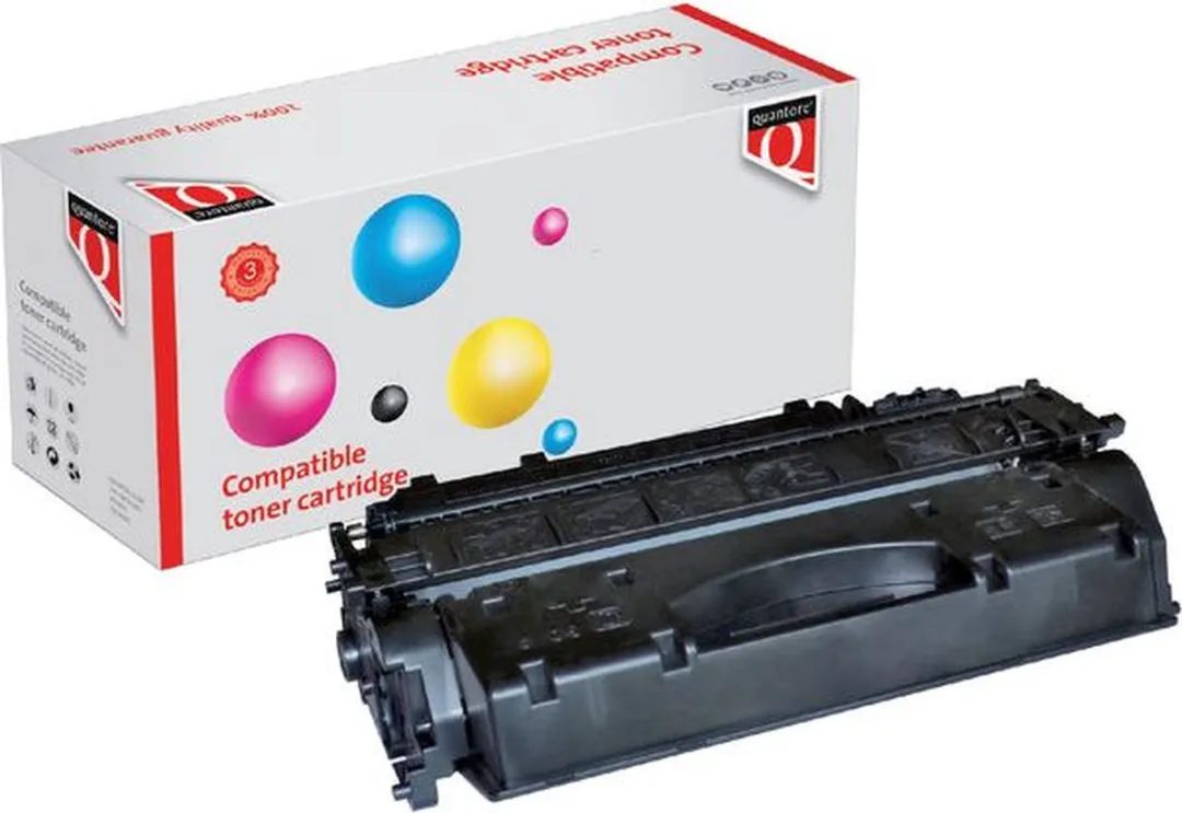 Quantore HP CF280X 851160 Tonercartridge - 6.900 Pagina's - Zwart