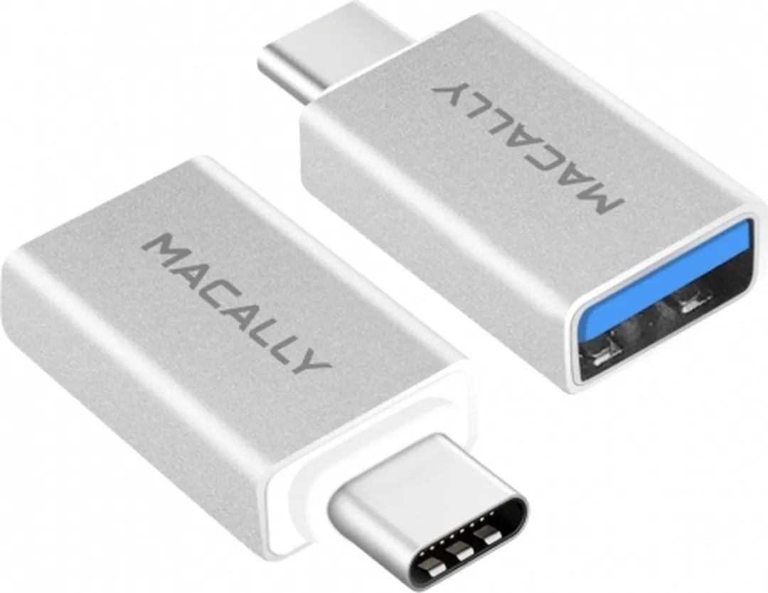 Macally UCUAF2 USB-C naar USB-A-adapter