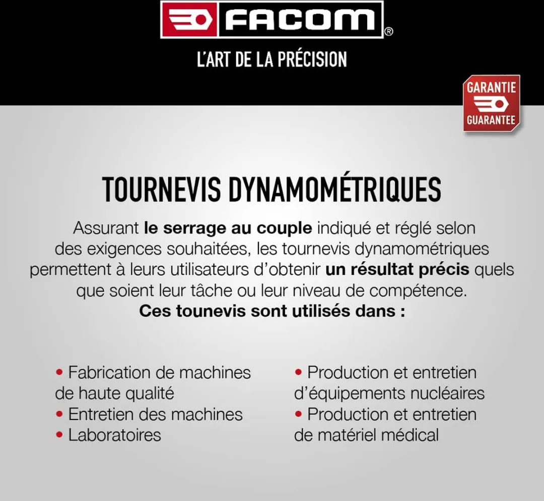 FACOM A.402 Momentschroevendraaier 0.5-2.5 Nm