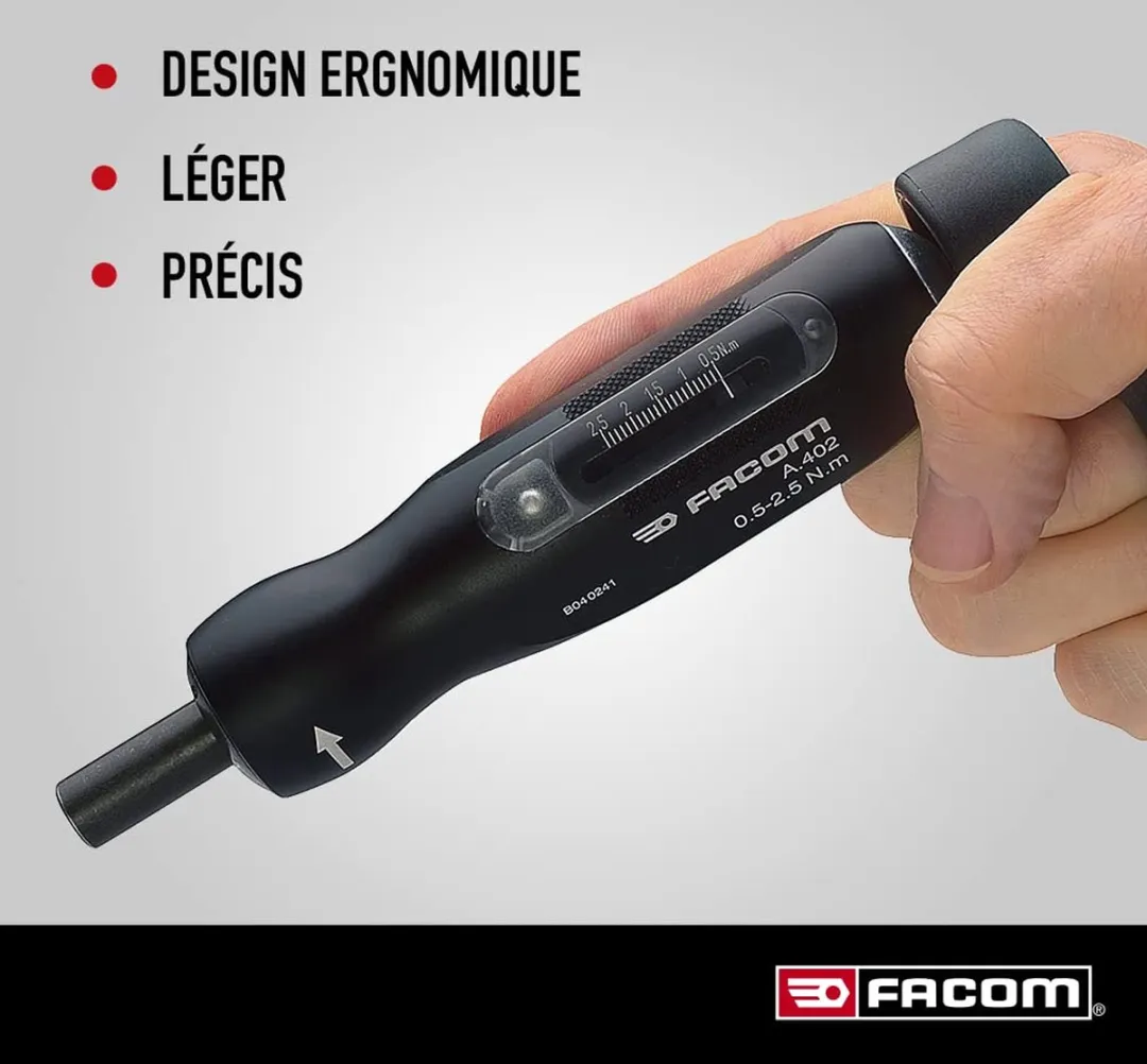 FACOM A.402 Momentschroevendraaier 0.5-2.5 Nm