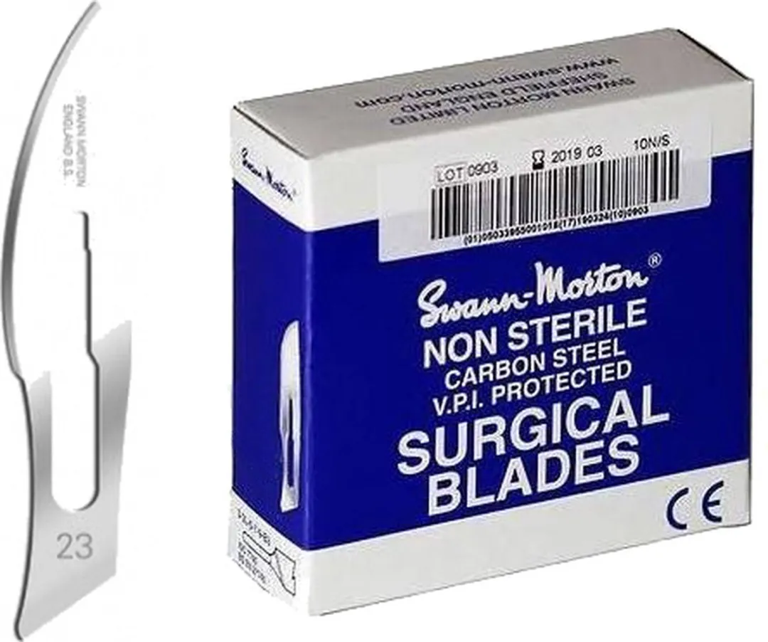 Swann Morton Scalpelmesjes REF 0110 - 100 Stuks - RVS