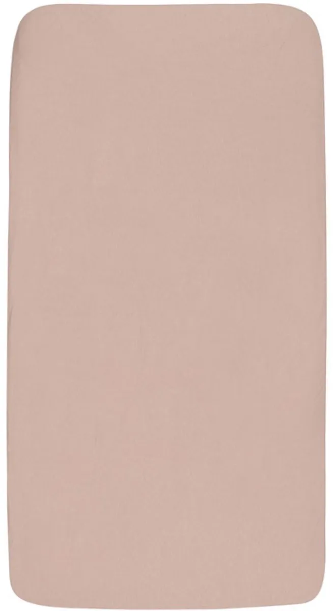 Jollein Hoeslaken Ledikant Jersey 60x120cm - Wild Rose/Ivory
