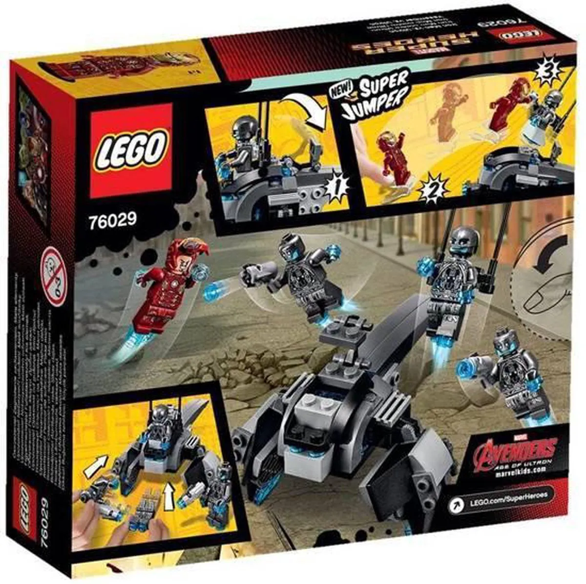 LEGO 76029 Avengers Heroes Bouwset - 63 Stukken - 4 Minifiguren