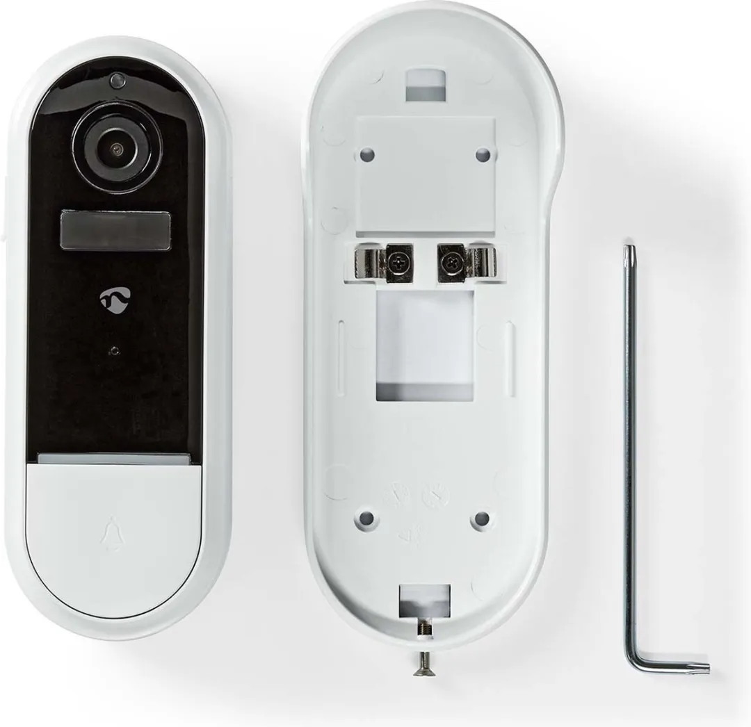 Nedis SmartLife Videodeurbel Full HD 1080p - Wit
