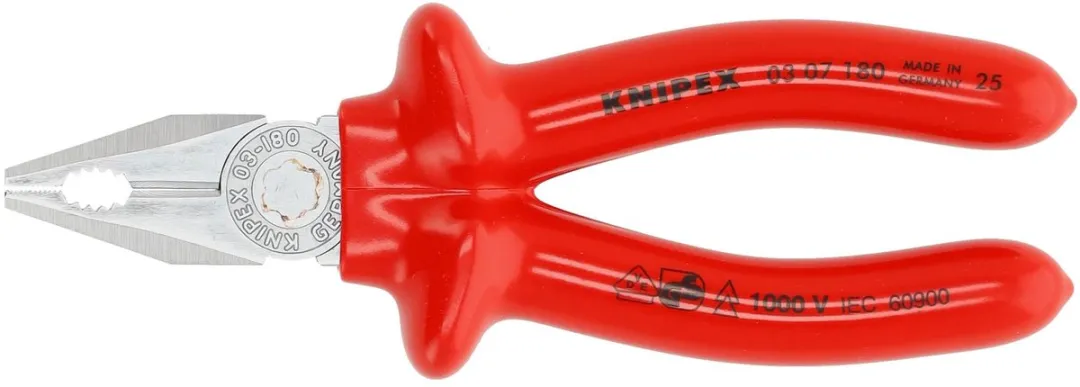 Knipex 307180 VDE Kracht Combinatietang 180mm - Zwart