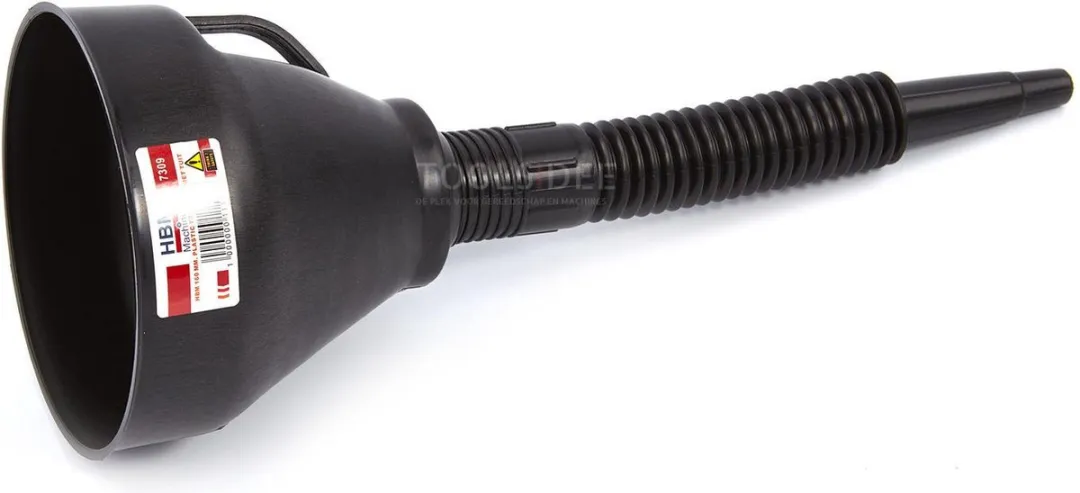 HBM 140mm Plastic Trechter met tuit