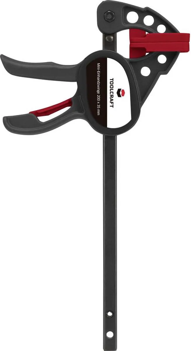 TOOLCRAFT Mini-éénhandsklem 100x35mm - 250Nm