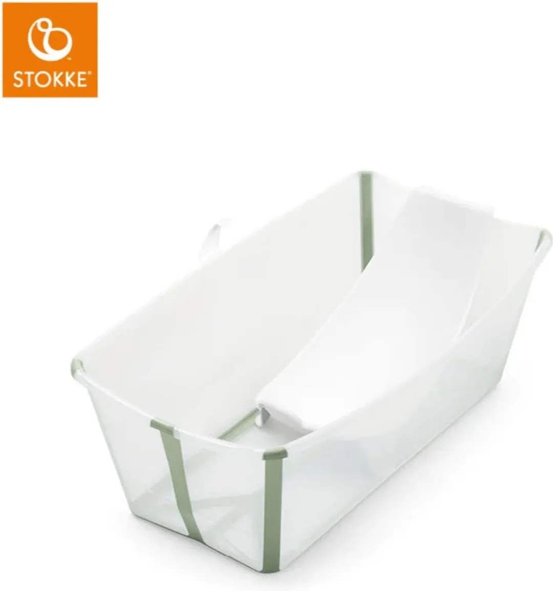 Stokke Flexi Bath Bundel - Transparent Green