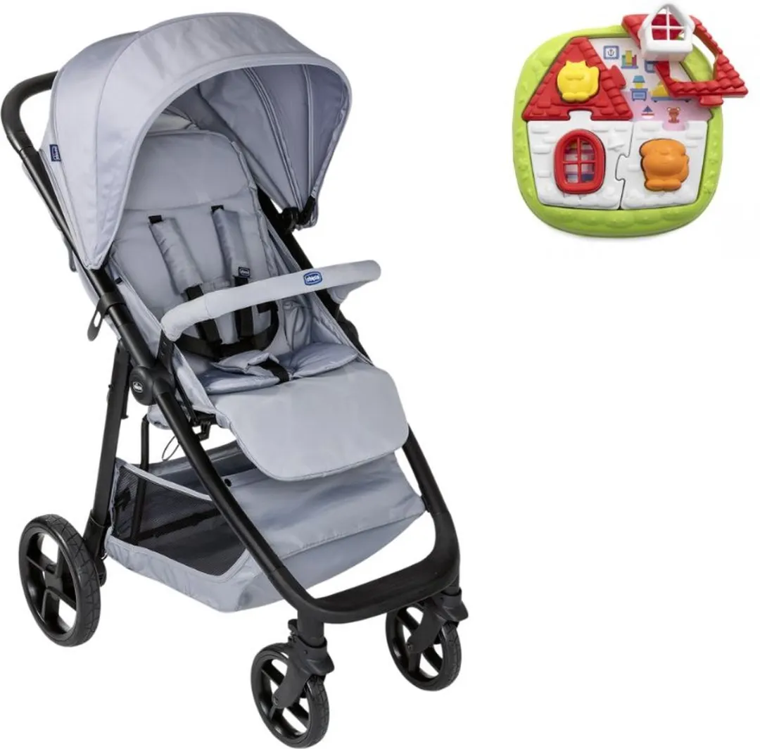Chicco Buggy Multiride Light Grey + Puzzel