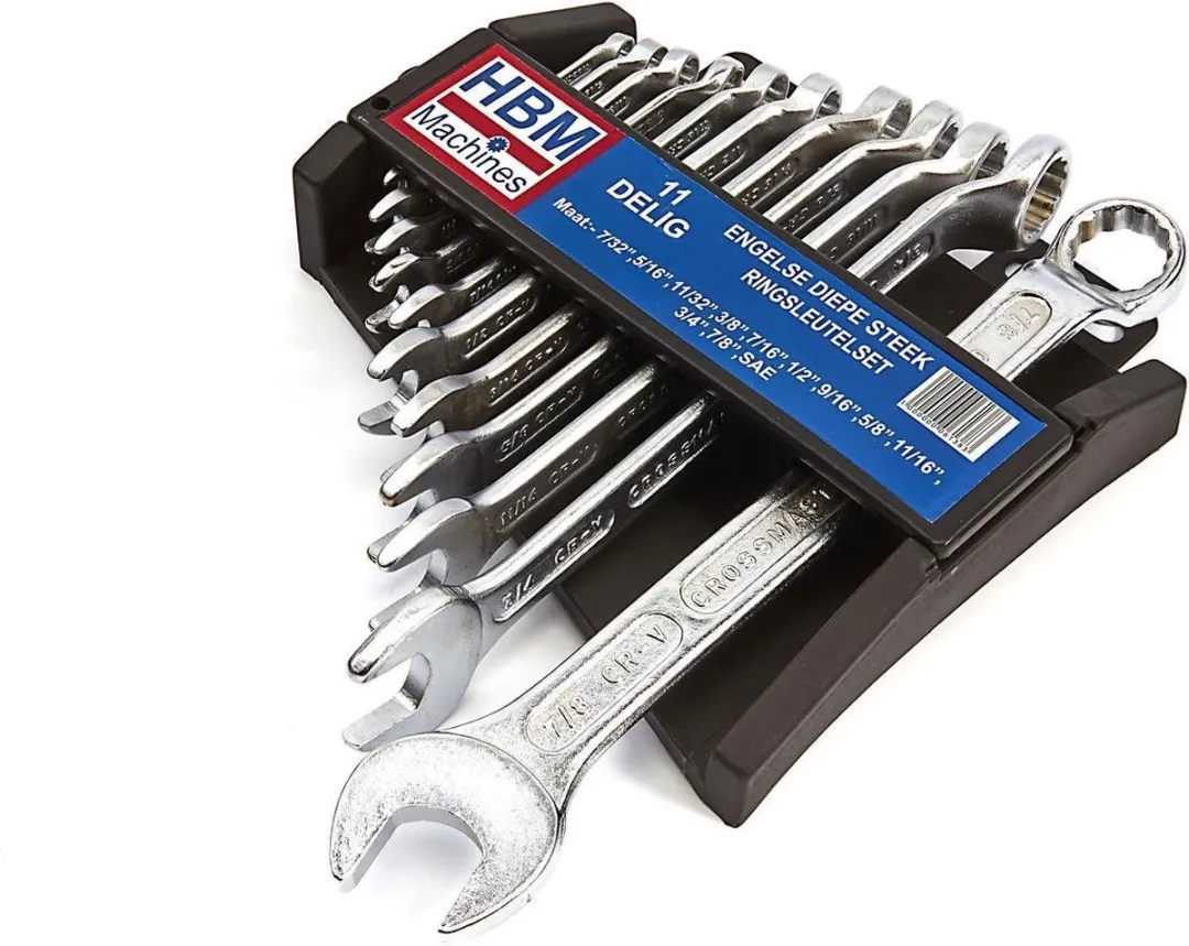 HBM 11-delige Engelse Diepe Steek Ringsleutelset