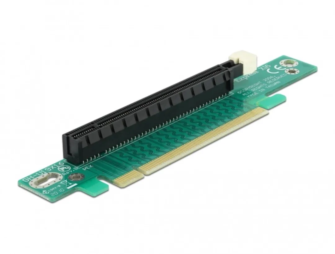 Delock PCIe Riser Kaart x16 90° 89105