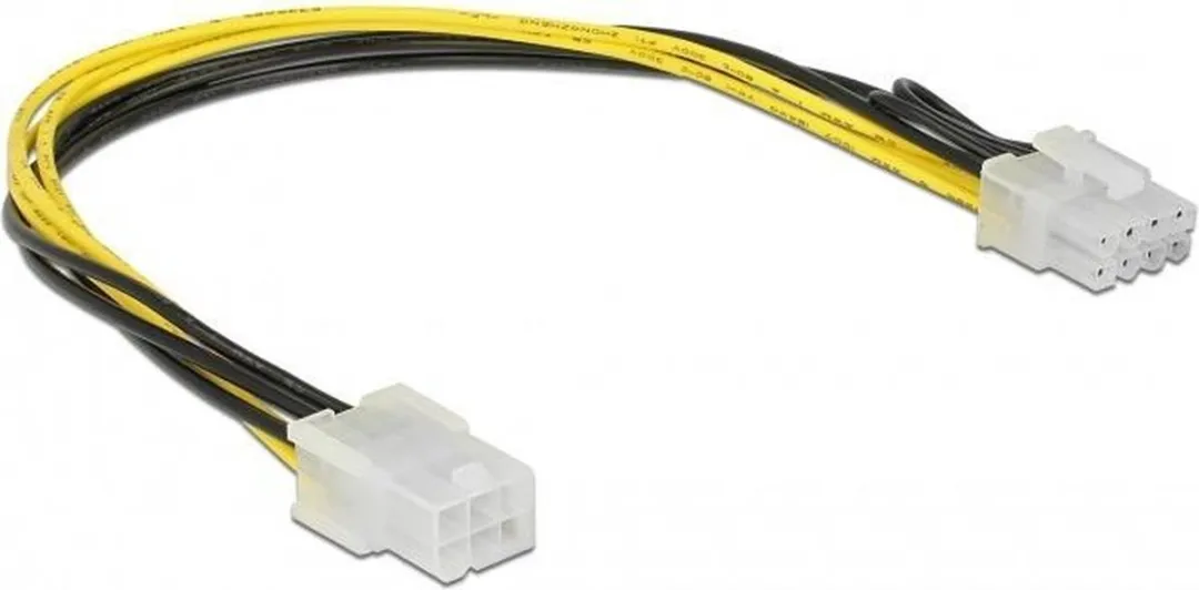 Delock PCIe 6-pins naar 8-pins Voedingskabel 85535