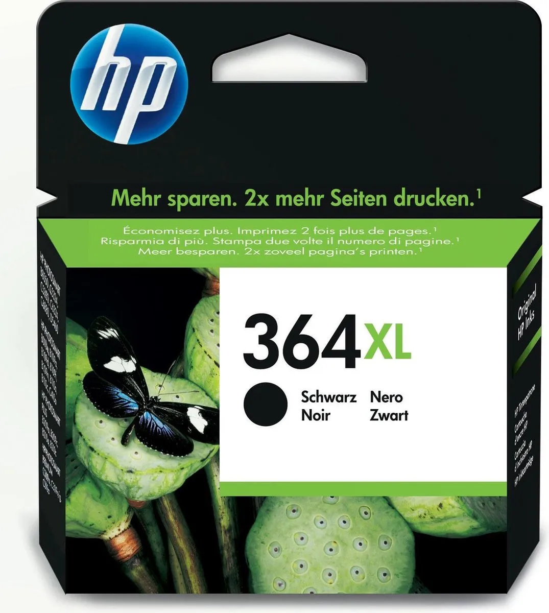 HP 364XL Inktcartridge - Zwart - 550 pagina's
