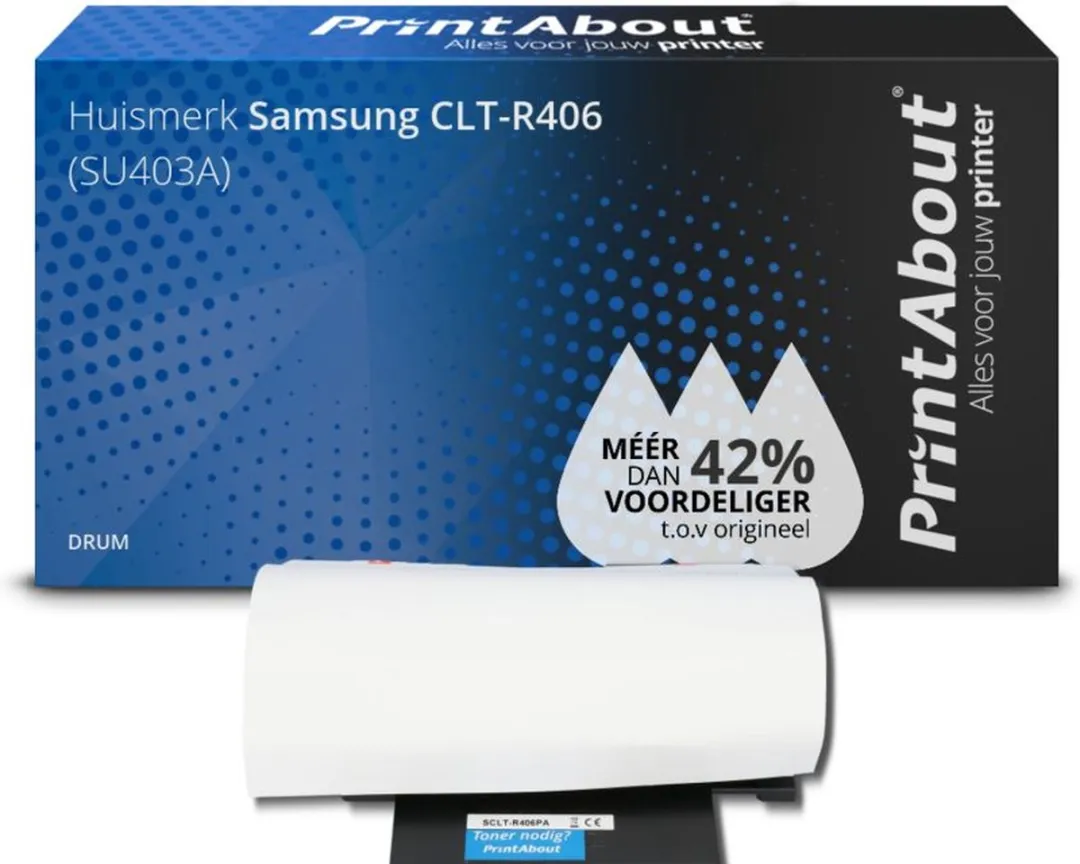 PrintAbout CLT-R406-PA Drum - 17.500 pagina's - Zwart/Blauw