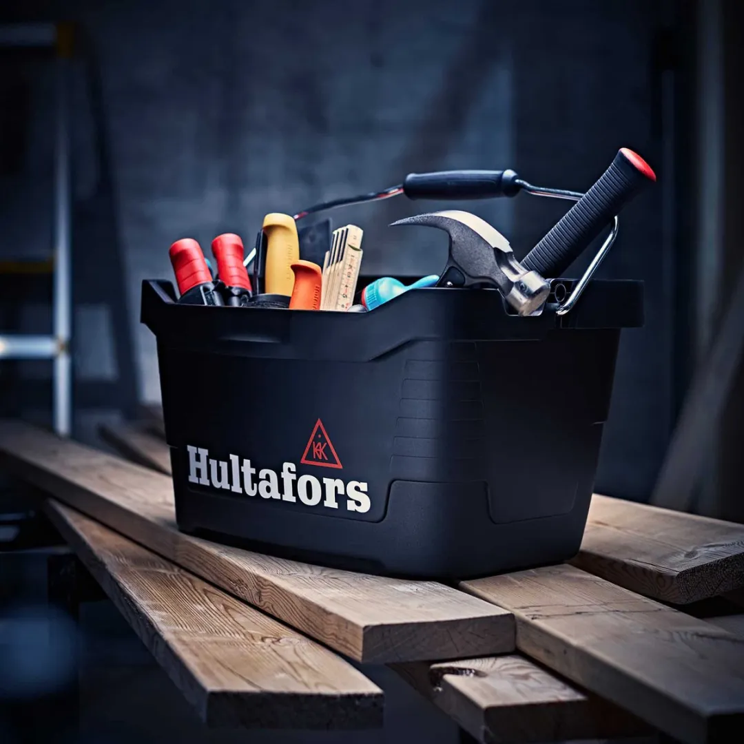 Hultafors TB-15 Tool Bucket Gereedschapsemmer 15L - Zwart