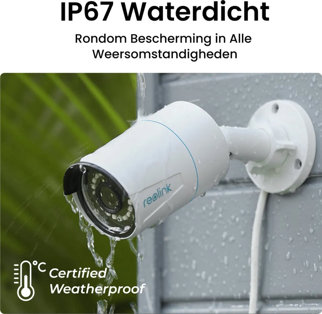 Reolink RLC-510A 2K Beveiligingscamera Buiten - Wit