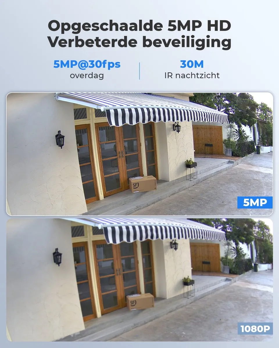 Reolink RLC-510A 2K Beveiligingscamera Buiten - Wit