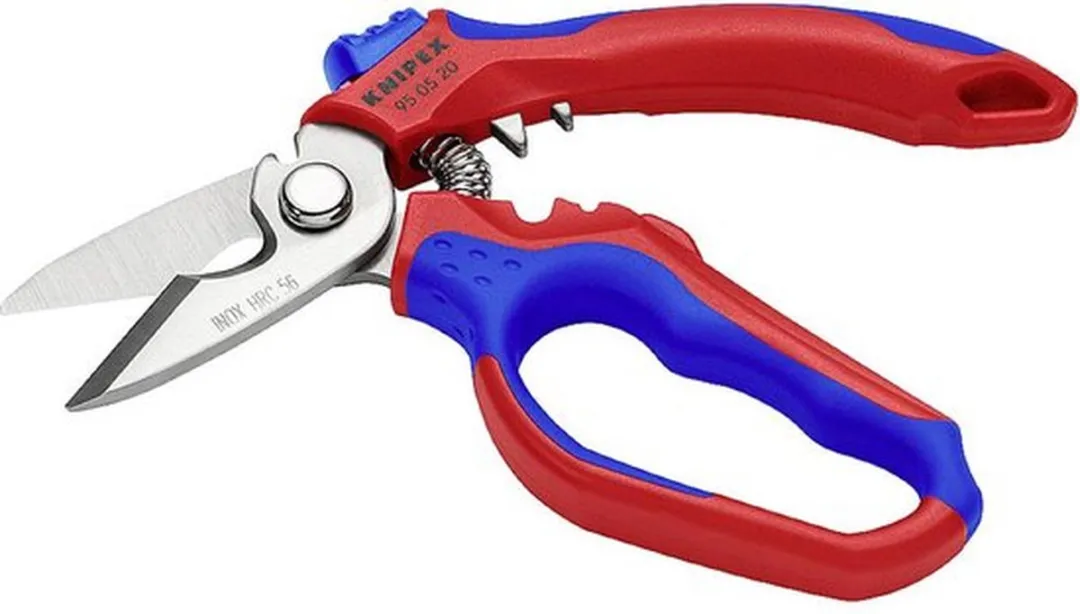 Knipex 95 05 20 SB Haakse Elektricienschaar 160mm - Staal