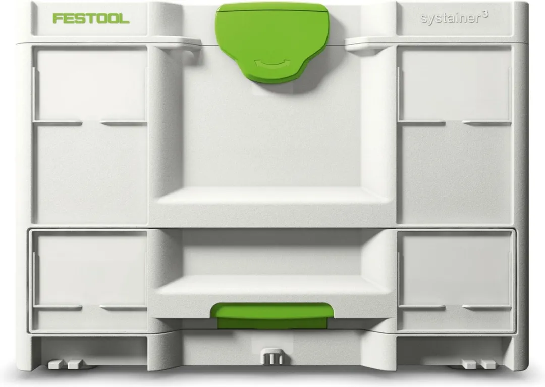 Festool SYS3-COMBI M 287 Systainer³ - 577766 - Groen/Wit