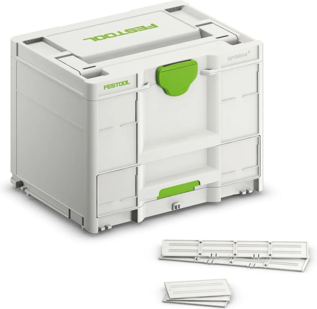 Festool SYS3-COMBI M 287 Systainer³ - 577766 - Groen/Wit
