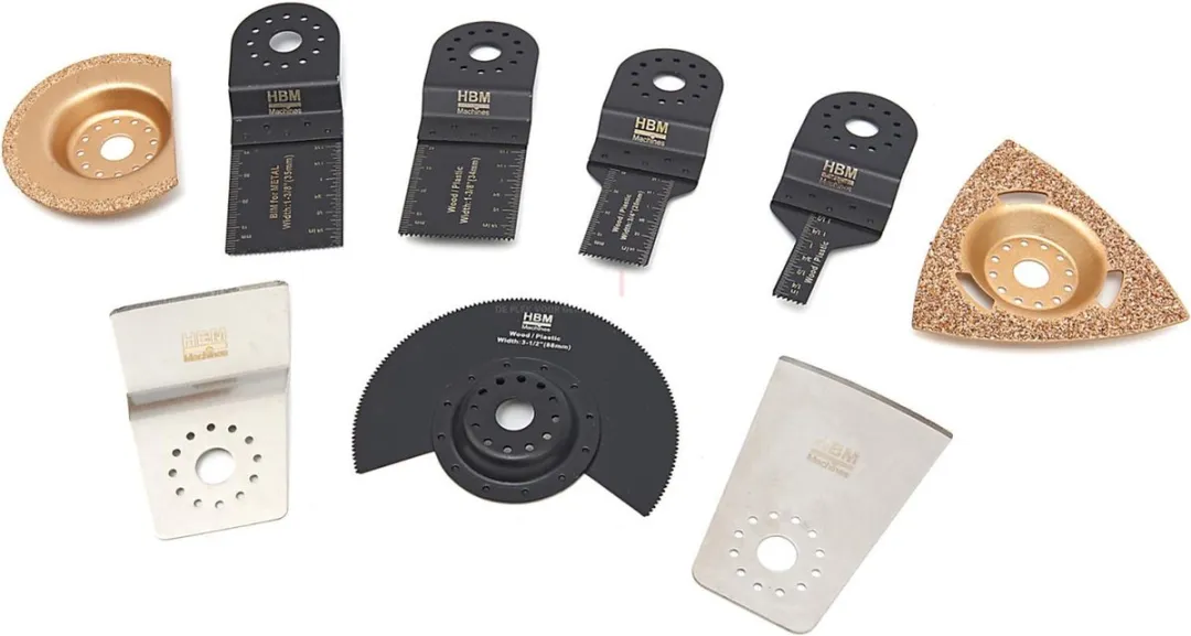 HBM 9-delige Toebehorenset Multitool