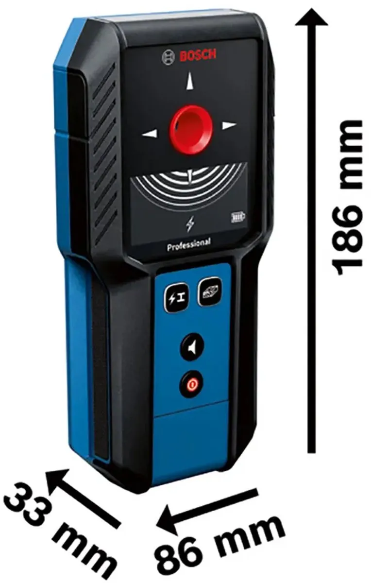 Bosch Professional GMS 120-27 Metaaldetector - Blauw