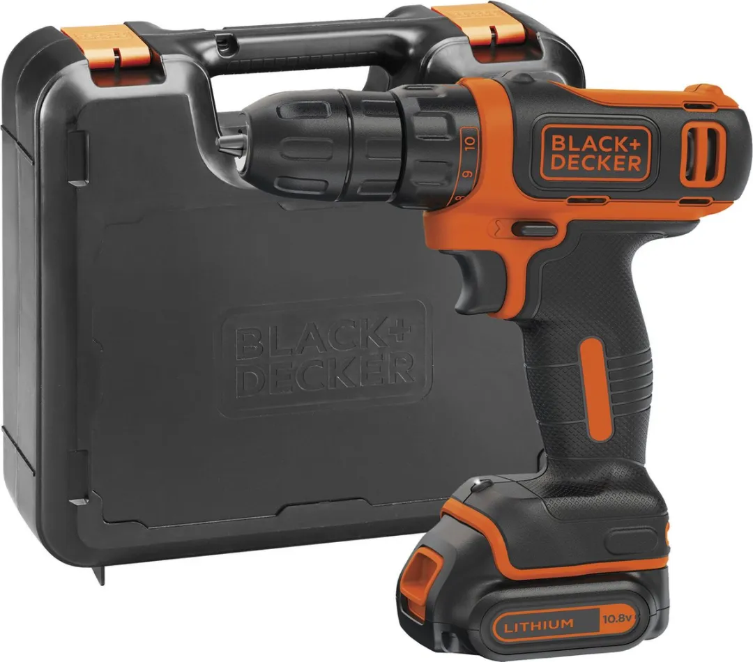 BLACK+DECKER 10,8V Accu Schroef-/Boormachine