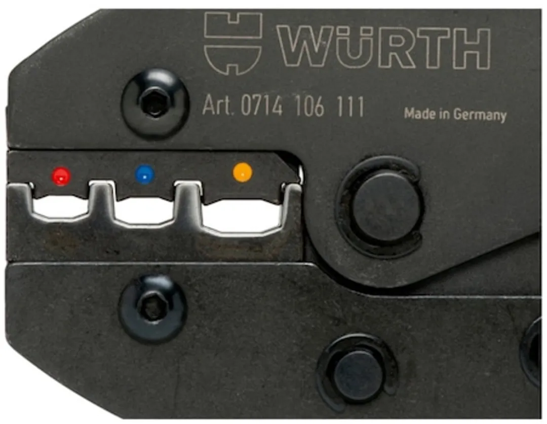 Würth Krimptang voor geïsoleerde connectors