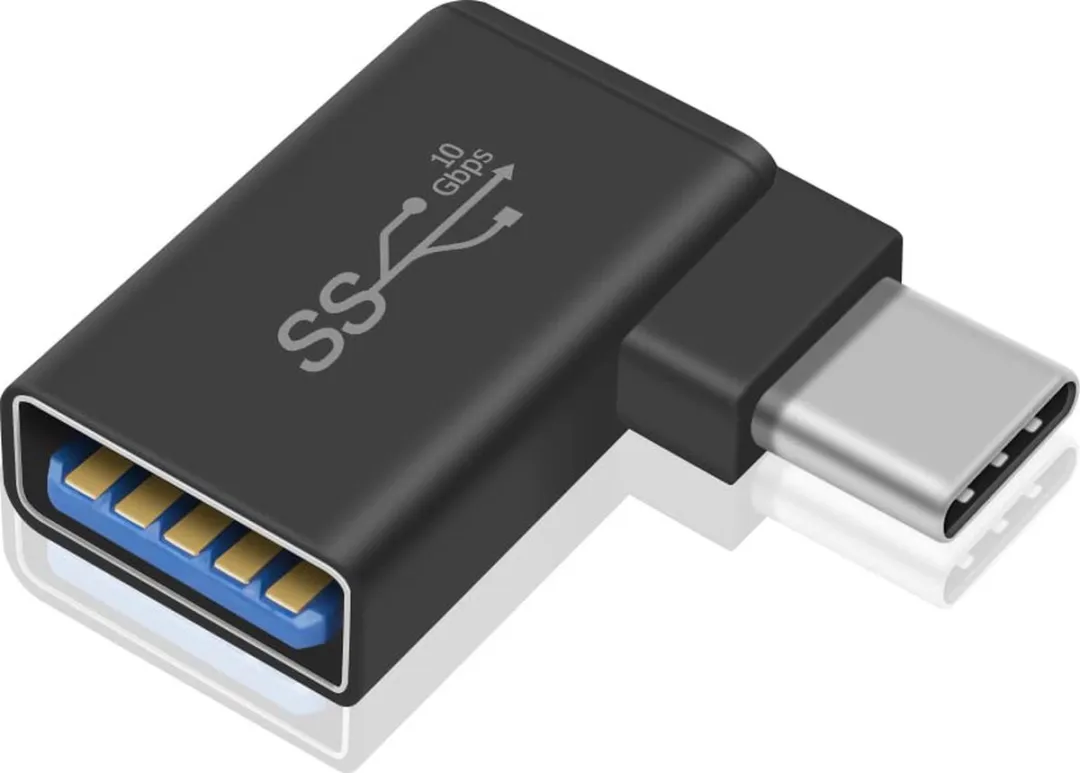 NÖRDIC OTG-C14 USB-A 3.1 naar USB-C Adapter