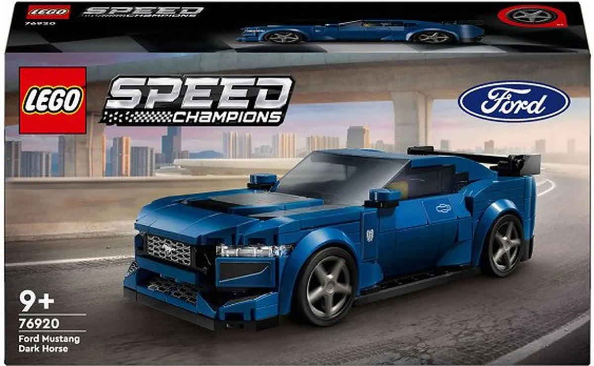 LEGO Speed Champions Ford Mustang Dark Horse 76920 - 344 Stukken