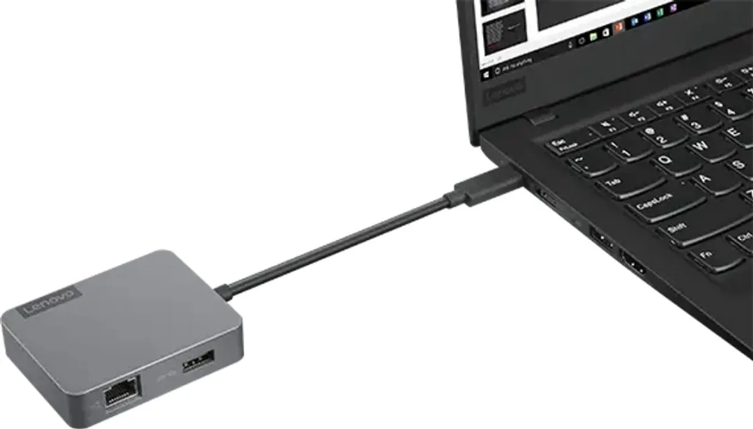 Lenovo GX91A34575 USB Hub - Grijs