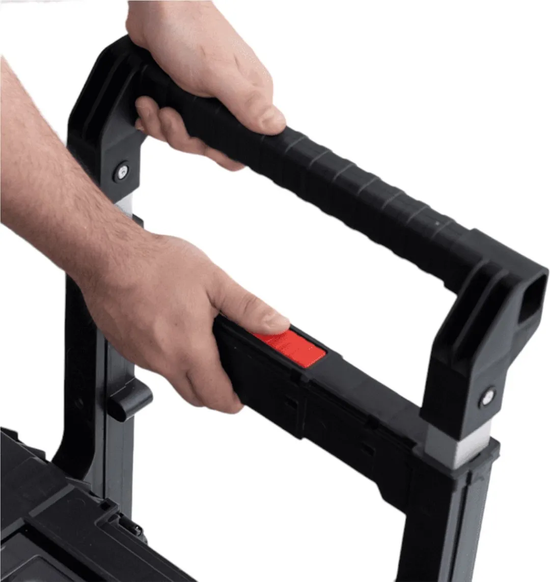 Toolbrothers RHINO XL Cart Plus ECO Gereedschapskoffer 37L - Rood/Zwart