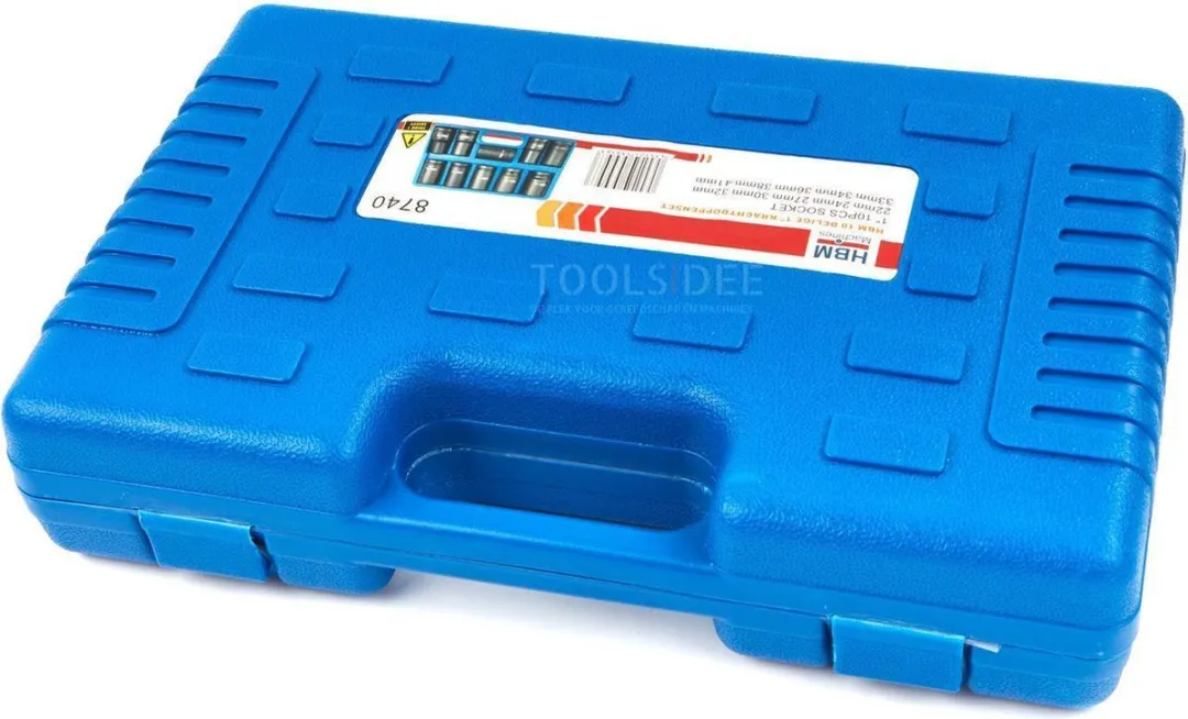 HBM 10-delige Krachtdoppenset 27mm