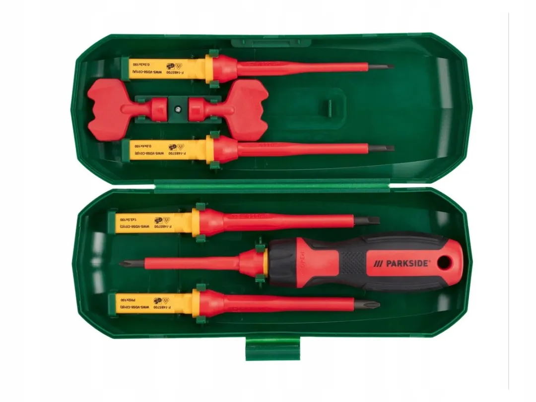 PARKSIDE VDE Schroevendraaierset 1000V - 8-delig
