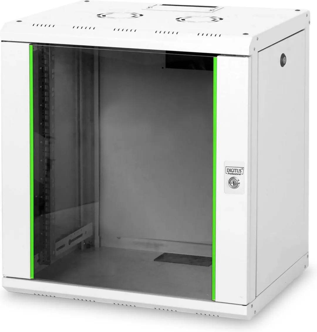 Digitus DN-19 12-U Wandkast 600x643x450mm - 12 HE - Grijs-wit