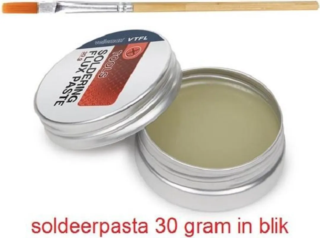 Velleman Soldeerpasta 30g - Transparant - afbeelding 2 van 4