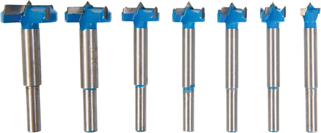 Silverline Titanium Gecoate Forstnerboor Set 7-delig 12-35mm