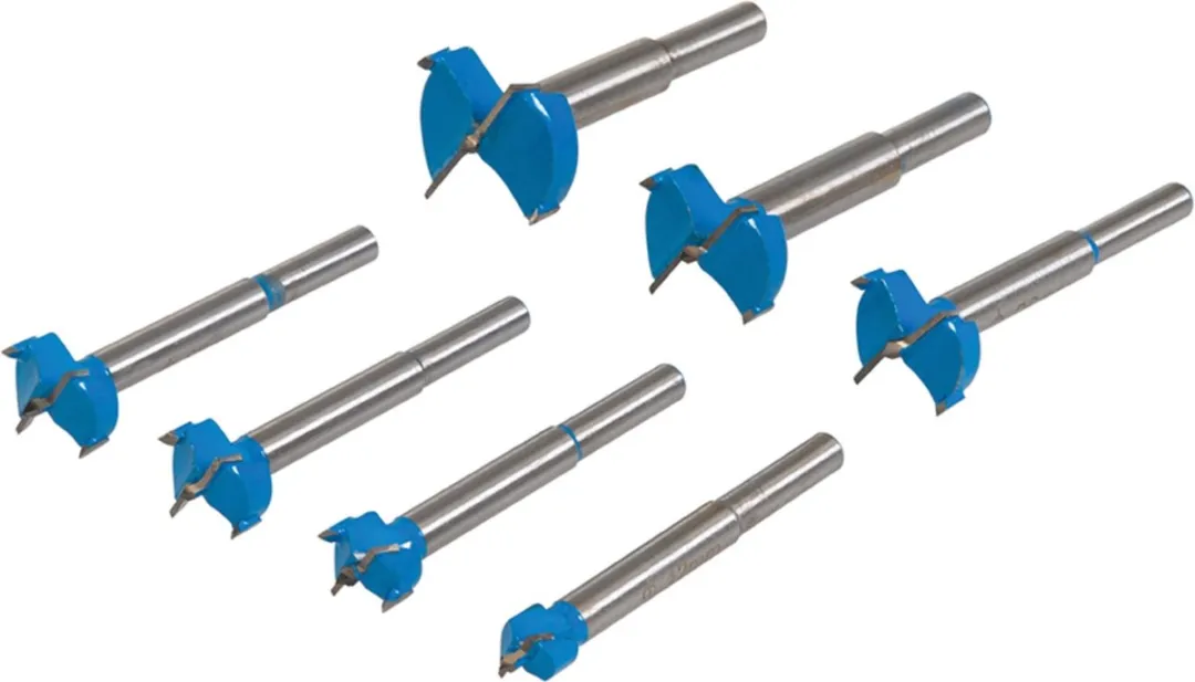 Silverline Titanium Gecoate Forstnerboor Set 7-delig 12-35mm
