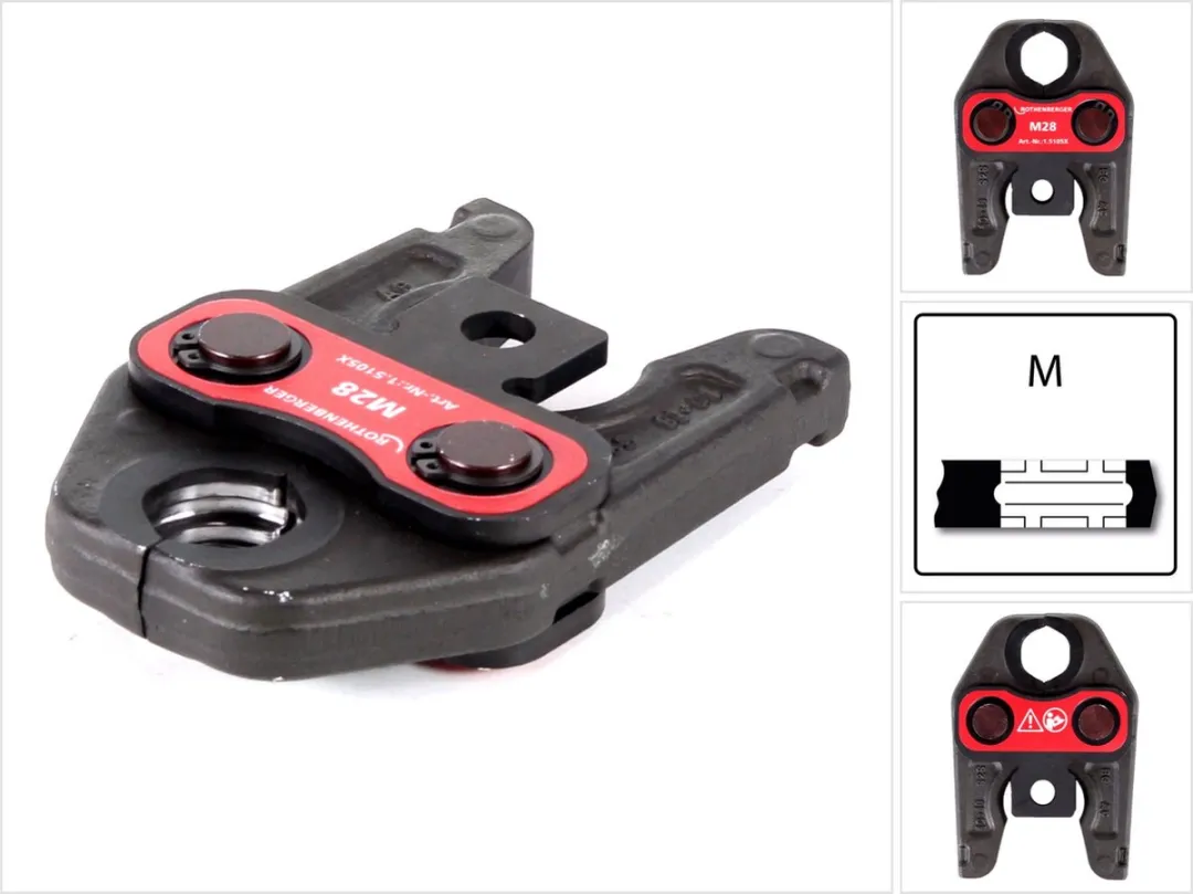 Rothenberger M28 Persbek voor ROMAX 4000 - Grijs