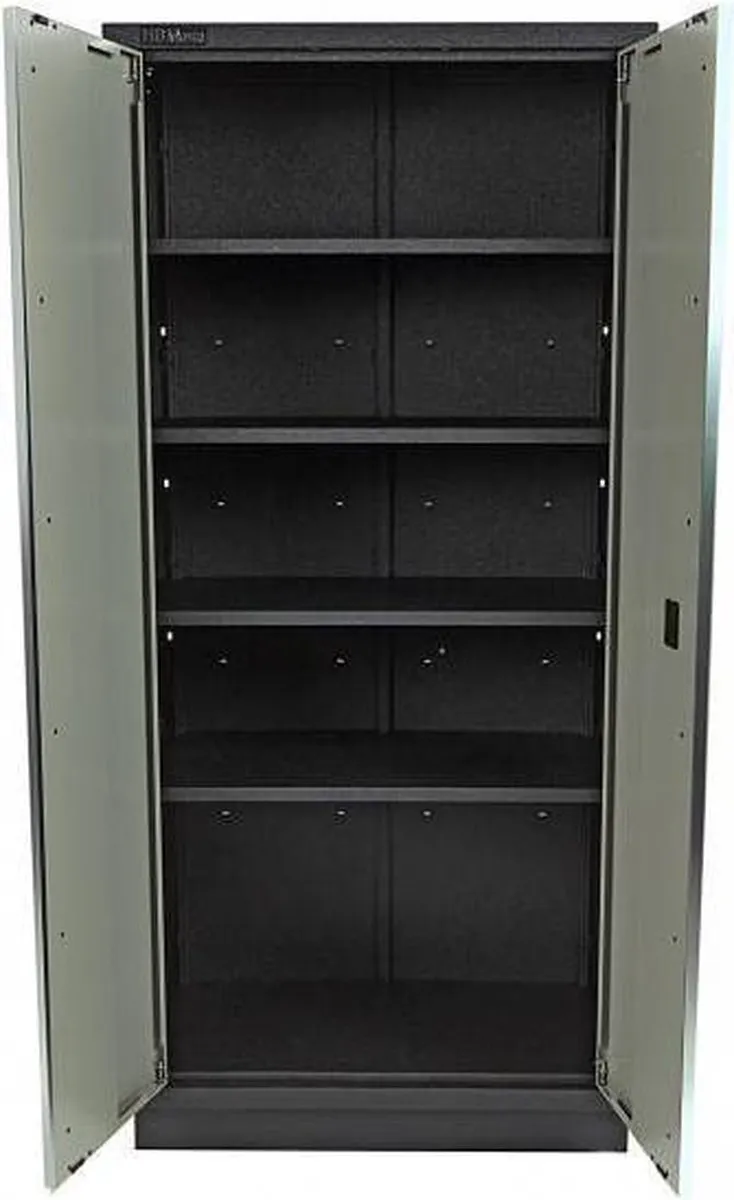HBM Machines Dubbele Gereedschapskast - Grijs