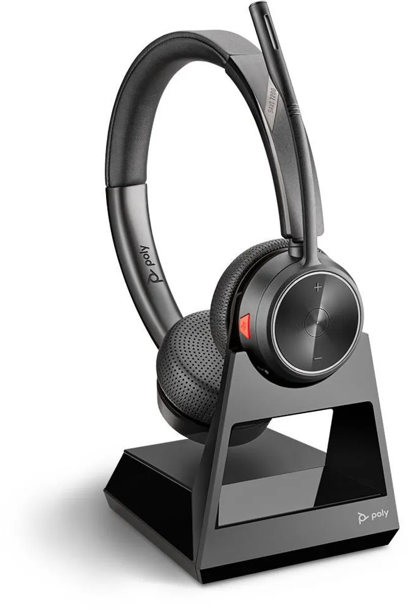 Poly 213352-02 Draadloze Headset - Zwart