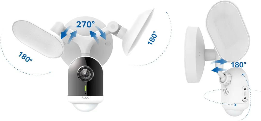 TP-Link Tapo C720 Floodlightcamera 2K QHD - Wit