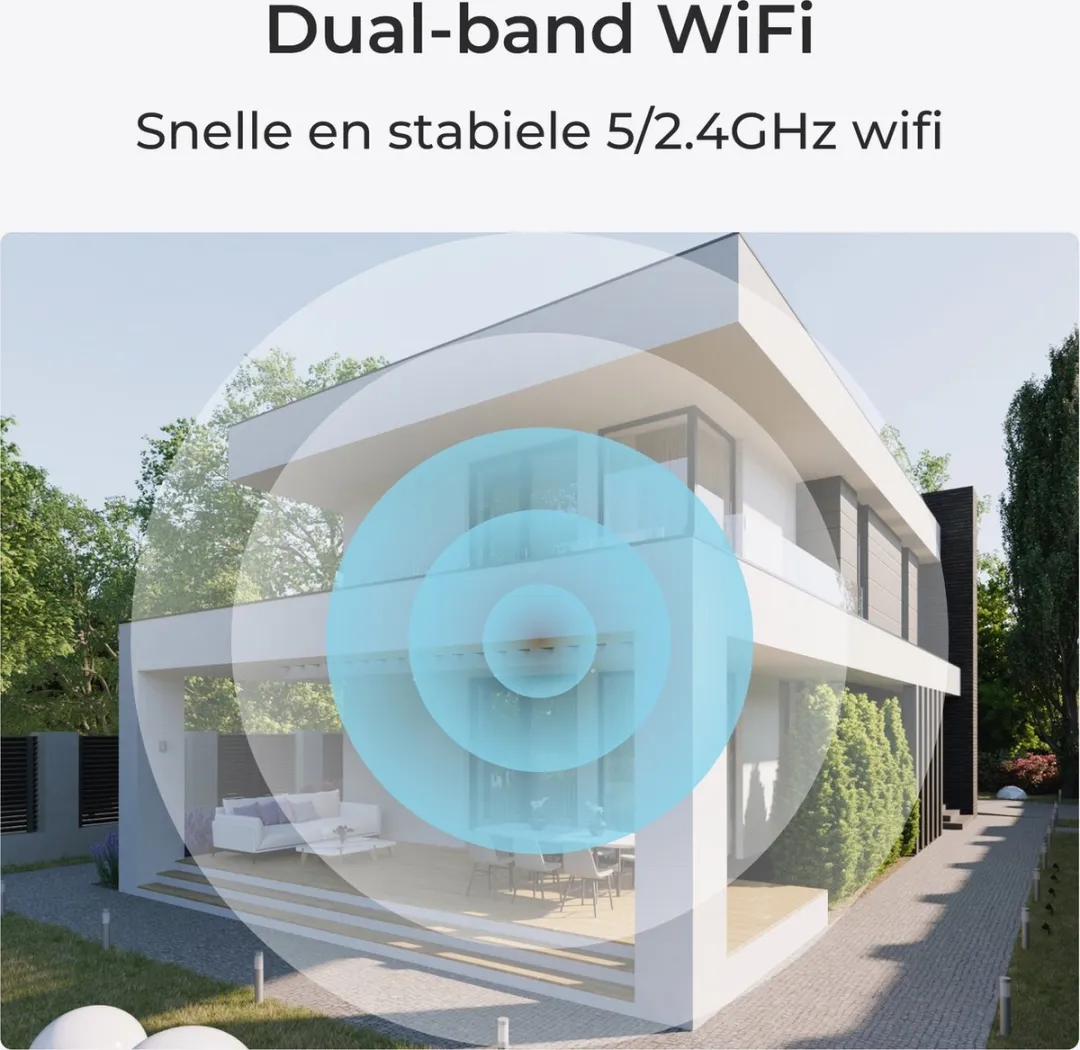 Reolink E1 Outdoor Pro 4K WiFi 6 Camera - Wit