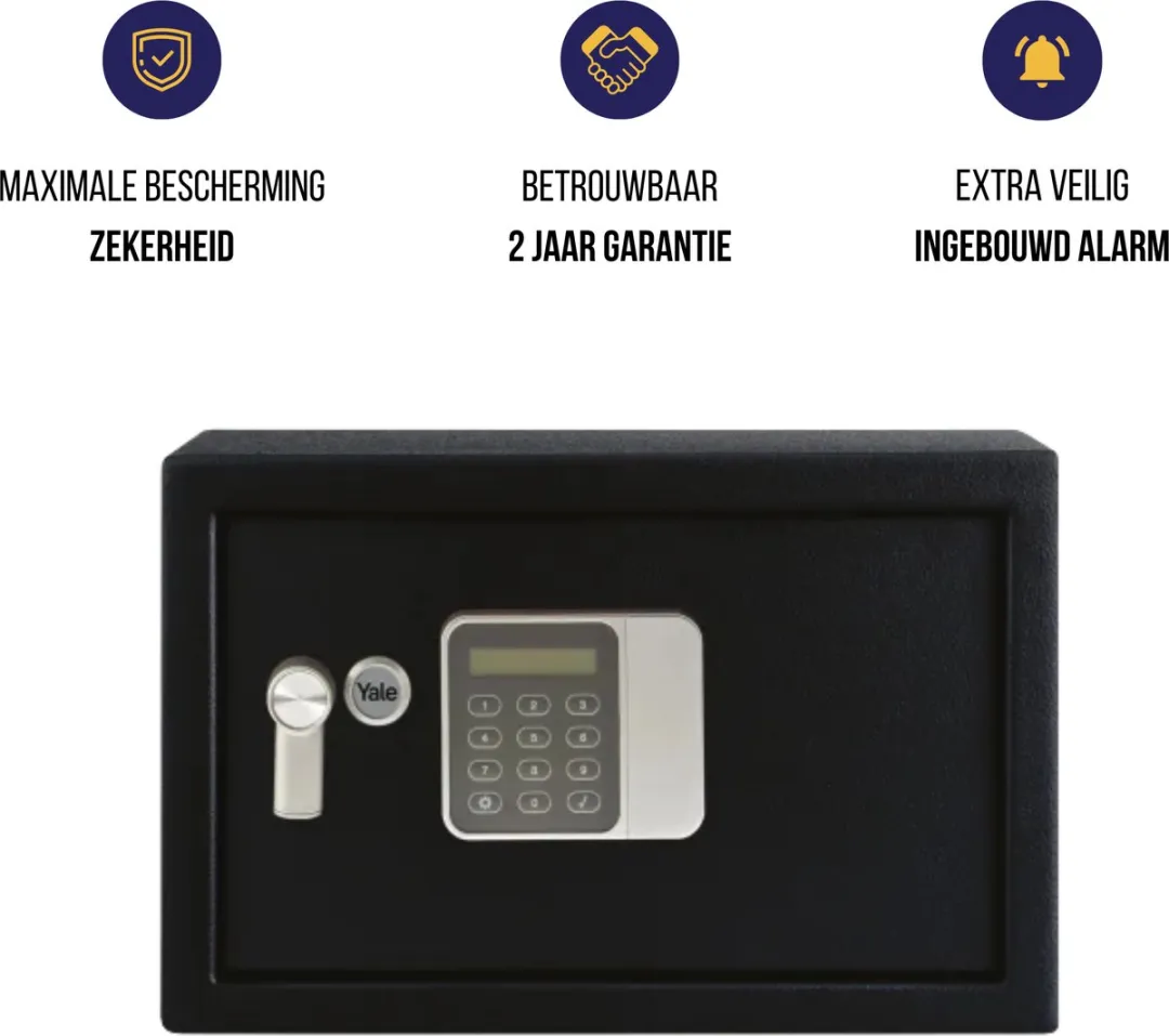 Yale Elektronische Gastenkluis Alarm YSG/250/DB2