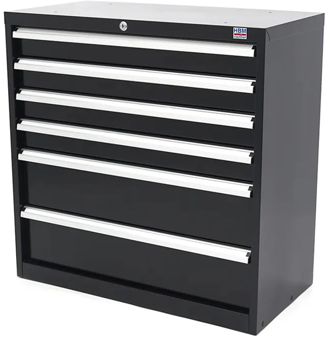 HBM Profi Gereedschapskast 6 Lades 90x45x90cm