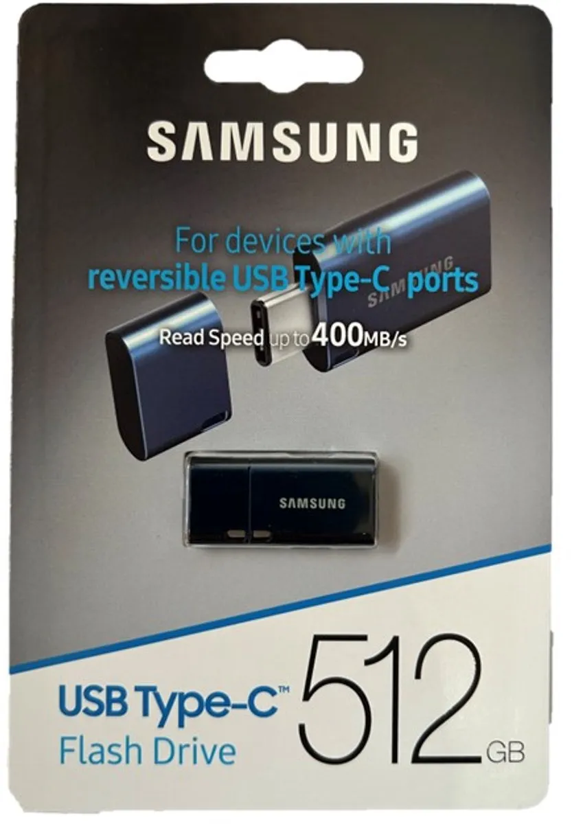 Samsung MUF-512DA/APC USB Stick 512GB - USB 3.1 - Blauw