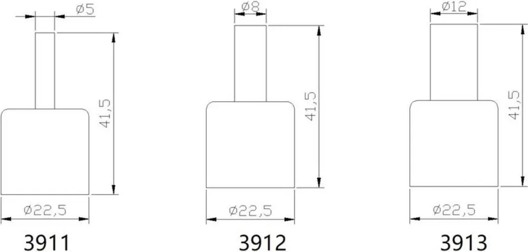 TOOLCRAFT ZD-8908HT Serie Heetluchtmondstukken - 3 Stuks (5/8/12mm)