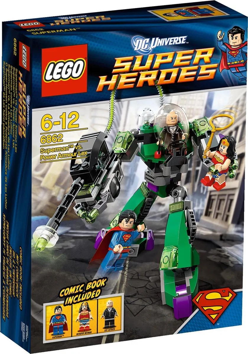 LEGO Super Heroes Superman vs. Power Armo Lex 6862